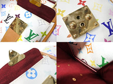 Load image into Gallery viewer, LOUIS VUITTON ルイヴィトン ハンドバッグ スピーディ30 村上隆 M92643 PVC レザー ホワイト マルチカラー 美品 中古 66283