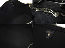 画像をギャラリービューアに読み込む, LOUIS VUITTON ルイヴィトン キーポル バンドリエール45 ボストンバッグ ダミエグラフィット N41418 美品 中古 66286