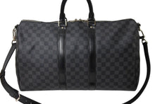 画像をギャラリービューアに読み込む, LOUIS VUITTON ルイヴィトン キーポル バンドリエール45 ボストンバッグ ダミエグラフィット N41418 美品 中古 66286