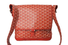 Load image into Gallery viewer, 極美品 GOYARD GRAND BLEU MM ゴヤール グランブルーMM ショルダーバッグ レッド 中古 66289