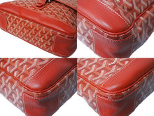 Load image into Gallery viewer, 極美品 GOYARD GRAND BLEU MM ゴヤール グランブルーMM ショルダーバッグ レッド 中古 66289