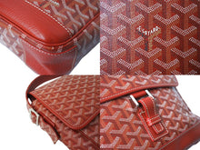 Load image into Gallery viewer, 極美品 GOYARD GRAND BLEU MM ゴヤール グランブルーMM ショルダーバッグ レッド 中古 66289