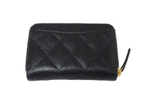 画像をギャラリービューアに読み込む, 極美品 CHANEL シャネル マトラッセ コインケース AP0216 キャビアスキン ブラック ゴールド金具 中古 66291