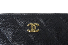 画像をギャラリービューアに読み込む, 極美品 CHANEL シャネル マトラッセ コインケース AP0216 キャビアスキン ブラック ゴールド金具 中古 66291