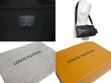 画像をギャラリービューアに読み込む, 新品同様 LOUIS VUITTON ルイヴィトン シティ キーポル ショルダーバッグ M45936 モノグラム エクリプス キャンバス 中古 66293