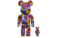 Load image into Gallery viewer, 新品未使用品 KAWS カウズ MEDICOM TOY メディコム トイ 2021SS BE@RBRICK TENSION 100% &amp; 400% SET ベアブリック 中古 66297