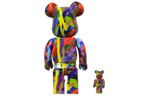 新品未使用品 KAWS カウズ MEDICOM TOY メディコム トイ 2021SS BE@RBRICK TENSION 100% & 400% SET ベアブリック 中古 66297