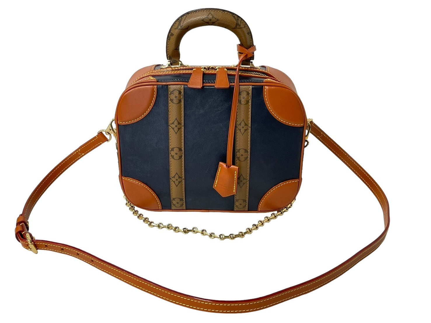 極美品 LOUIS VUITTON ルイヴィトン ヴァリゼットPM ハンドバッグ ショルダーバッグ M53782 モノグラム リバース キャンバス  中古 66298 – Casanova Vintage