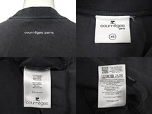 Load image into Gallery viewer, courreges クレージュ 半袖Ｔシャツ クロップド ショート丈 トップス 223JTS077JS00719071 サイズXS グレー コットン 美品 中古 66303