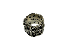 画像をギャラリービューアに読み込む, CHROME HEARTS クロムハーツ セメタリ―クロス リング シルバー サイズ17.5号 23g 美品 中古 66306