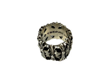 画像をギャラリービューアに読み込む, CHROME HEARTS クロムハーツ セメタリ―クロス リング シルバー サイズ17.5号 23g 美品 中古 66306