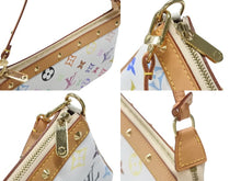 画像をギャラリービューアに読み込む, 極美品 LOUIS VUITTON ルイヴィトン ポシェット アクセソワール アクセサリーポーチ M92649 モノグラム マルチカラー 村上隆 中古 4b006631