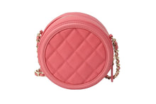 Load image into Gallery viewer, 新品同様 CHANEL シャネル CCフィリグリー チェーンショルダーバッグ 29番台 キャビアスキン ココマーク ゴールド金具 ピンク 中古 66312