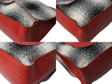 Load image into Gallery viewer, CHANEL シャネル シングルフラップ Wチェーンショルダーバッグ 18番台 ココマーク カーフスキン キャンバス ツイード 美品 中古 66318