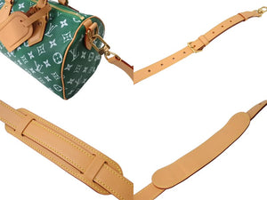 未使用 LOUIS VUITTON ルイヴィトン ハンドバッグ スピーディ P9 バンドリエール 25 M24423 中古 66322