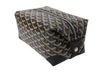 Load image into Gallery viewer, 新品同様 GOYARD ゴヤール BOEING25 ボーイング25 ポーチ クラッチバッグ セカンドバッグ PVC ブラック 中古 66337