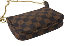Load image into Gallery viewer, 極美品 LOUIS VUITTON ルイヴィトン ミニ ポシェット アクセソワール ポーチ N58009 ダミエキャンバス ゴールド金具 中古 66345