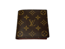 画像をギャラリービューアに読み込む, 極美品 LOUIS VUITTON ルイヴィトン モノグラム ポルトフォイユ マルコ 二つ折り財布 M61675 ウォレット 小物 ブラウン PVC 中古 66347