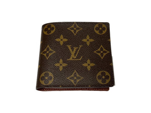 極美品 LOUIS VUITTON ルイヴィトン モノグラム ポルトフォイユ マルコ 二つ折り財布 M61675 ウォレット 小物 ブラウン PVC  中古 66347 – Casanova Vintage