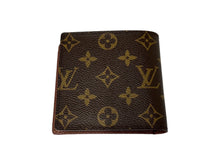 画像をギャラリービューアに読み込む, 極美品 LOUIS VUITTON ルイヴィトン モノグラム ポルトフォイユ マルコ 二つ折り財布 M61675 ウォレット 小物 ブラウン PVC 中古 66347