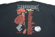 Load image into Gallery viewer, METALLICA メタリカ 半袖Ｔシャツ ヴィンテージツアーTシャツ ブラック コットン サイズ3XL 美品 中古 66348