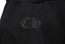 画像をギャラリービューアに読み込む, CHROME HEARTS クロムハーツ スウェットパンツ ホースシュー カモフラージュロゴ サイズM ブラック 美品 中古 66359