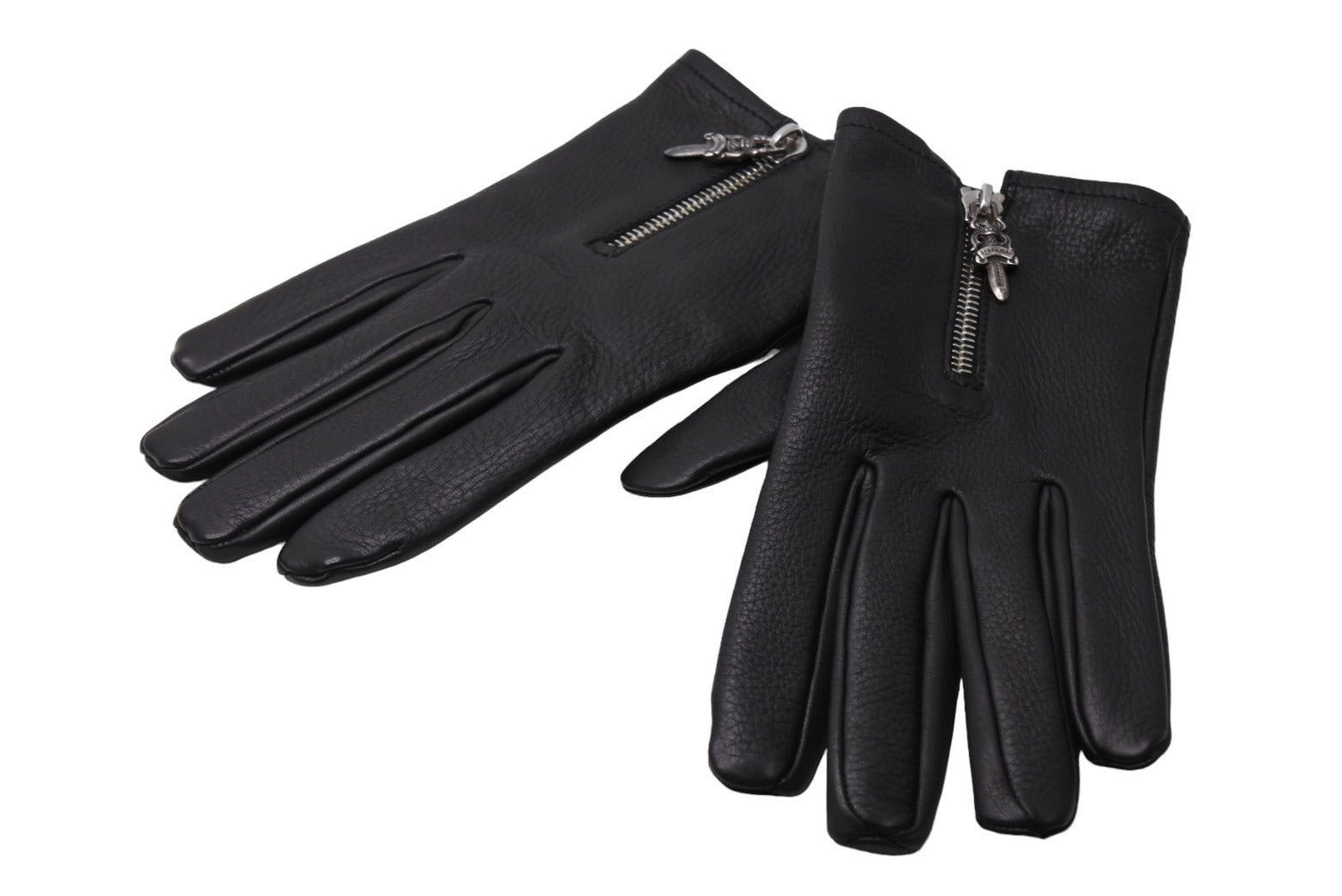 【鑑定済】正規品 クロムハーツ ダガージップ カシミヤ レザー グローブ 手袋 f19d8563cd2e6eecdea08bb96daca2