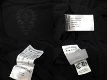 画像をギャラリービューアに読み込む, CHROME HEARTS クロムハーツ 長袖Ｔシャツ カリフォルニア限定 ハリウッド ブラック コットン サイズM 美品 中古 66362