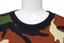 画像をギャラリービューアに読み込む, 極美品 ChromeHearts クロムハーツ MattyBoy マッティボーイ Caution Crewneck スウェット カモ ブラウン サイズL 中古 66364
