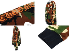 画像をギャラリービューアに読み込む, 極美品 ChromeHearts クロムハーツ MattyBoy マッティボーイ Caution Crewneck スウェット カモ ブラウン サイズL 中古 66364