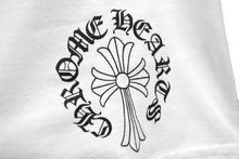 Load image into Gallery viewer, 極美品 CHROME HEARTS クロムハーツ 半袖Ｔシャツ トップス クールネック サイズM ホワイト ブラック 中古 66369