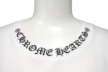 Load image into Gallery viewer, 極美品 CHROME HEARTS クロムハーツ 半袖Ｔシャツ トップス クールネック サイズM ホワイト ブラック 中古 66369