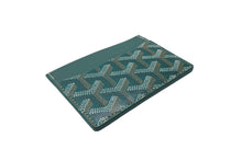 Load image into Gallery viewer, 新品未使用 GOYARD ゴヤール サン シュルピス カードケース グリーン PVC レザー STSULPPMLTY09CL09X 中古 66378