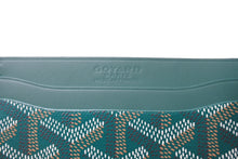 Load image into Gallery viewer, 新品未使用 GOYARD ゴヤール サン シュルピス カードケース グリーン PVC レザー STSULPPMLTY09CL09X 中古 66378