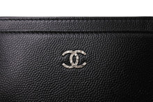 画像をギャラリービューアに読み込む, CHANEL シャネル カードケース ココマーク 16番台 イタリア製 キャビアスキン ブラック 美品 中古 66382