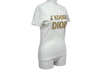 Load image into Gallery viewer, ChristianDior クリスチャンディオール ジャドール 半袖Ｔシャツ ブラウン ホワイト 3P16155020 ホワイト ベージュ 美品 中古 66387