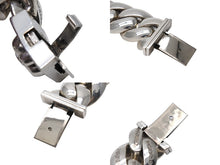 画像をギャラリービューアに読み込む, ChromeHearts クロムハーツ 9LINK CLASSIC XL BSフレアXL ボックスID シルバーブレスレット 546.48g シルバー925 美品 中古 66397 正規品