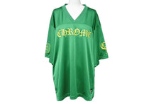 画像をギャラリービューアに読み込む, 新品未使用 ChromeHearts クロムハーツ STADIUM JERSEY SS CHプリントメッシュTシャツ グリーン イエロー サイズL 66400