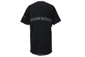 CHROME HEARTS クロムハーツ 半袖Tシャツ クルーネック カットソー コットン サイズS ブラック グレー 良品 中古 66402