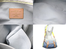 Load image into Gallery viewer, 極美品 LouisVuitton ルイヴィトン デニム サンライズ ショルダーバッグ ブルーグラデーション デニムキャンバス M93189 中古 66404