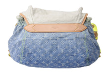 Load image into Gallery viewer, 極美品 LouisVuitton ルイヴィトン デニム サンライズ ショルダーバッグ ブルーグラデーション デニムキャンバス M93189 中古 66404