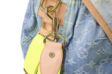 Load image into Gallery viewer, 極美品 LouisVuitton ルイヴィトン デニム サンライズ ショルダーバッグ ブルーグラデーション デニムキャンバス M93189 中古 66404