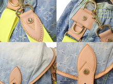 Load image into Gallery viewer, 極美品 LouisVuitton ルイヴィトン デニム サンライズ ショルダーバッグ ブルーグラデーション デニムキャンバス M93189 中古 66404