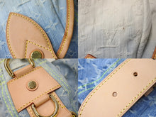 Load image into Gallery viewer, 極美品 LouisVuitton ルイヴィトン デニム サンライズ ショルダーバッグ ブルーグラデーション デニムキャンバス M93189 中古 66404