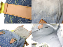 Load image into Gallery viewer, 極美品 LouisVuitton ルイヴィトン デニム サンライズ ショルダーバッグ ブルーグラデーション デニムキャンバス M93189 中古 66404