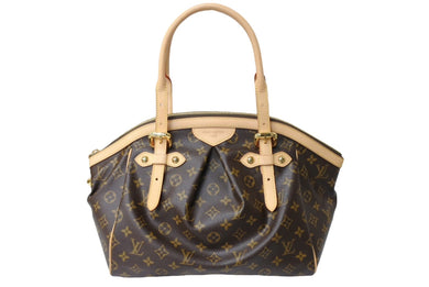 極美品 LOUISVUITTON ルイヴィトン ティヴォリGM ハンドバッグ M40144 SP0039 モノグラム キャンバス レザー 中古 66406