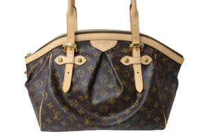 極美品 LOUISVUITTON ルイヴィトン ティヴォリGM ハンドバッグ M40144 SP0039 モノグラム キャンバス レザー 中古 66406