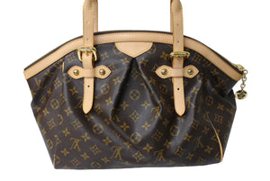 極美品 LOUISVUITTON ルイヴィトン ティヴォリGM ハンドバッグ M40144 SP0039 モノグラム キャンバス レザー 中古 66406