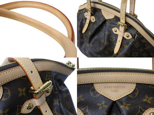 極美品 LOUISVUITTON ルイヴィトン ティヴォリGM ハンドバッグ M40144 SP0039 モノグラム キャンバス レザー 中古 66406