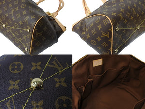 極美品 LOUISVUITTON ルイヴィトン ティヴォリGM ハンドバッグ M40144 SP0039 モノグラム キャンバス レザー 中古 66406